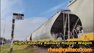 Efficient Railway Hopper Wagon for Bulk Logistics